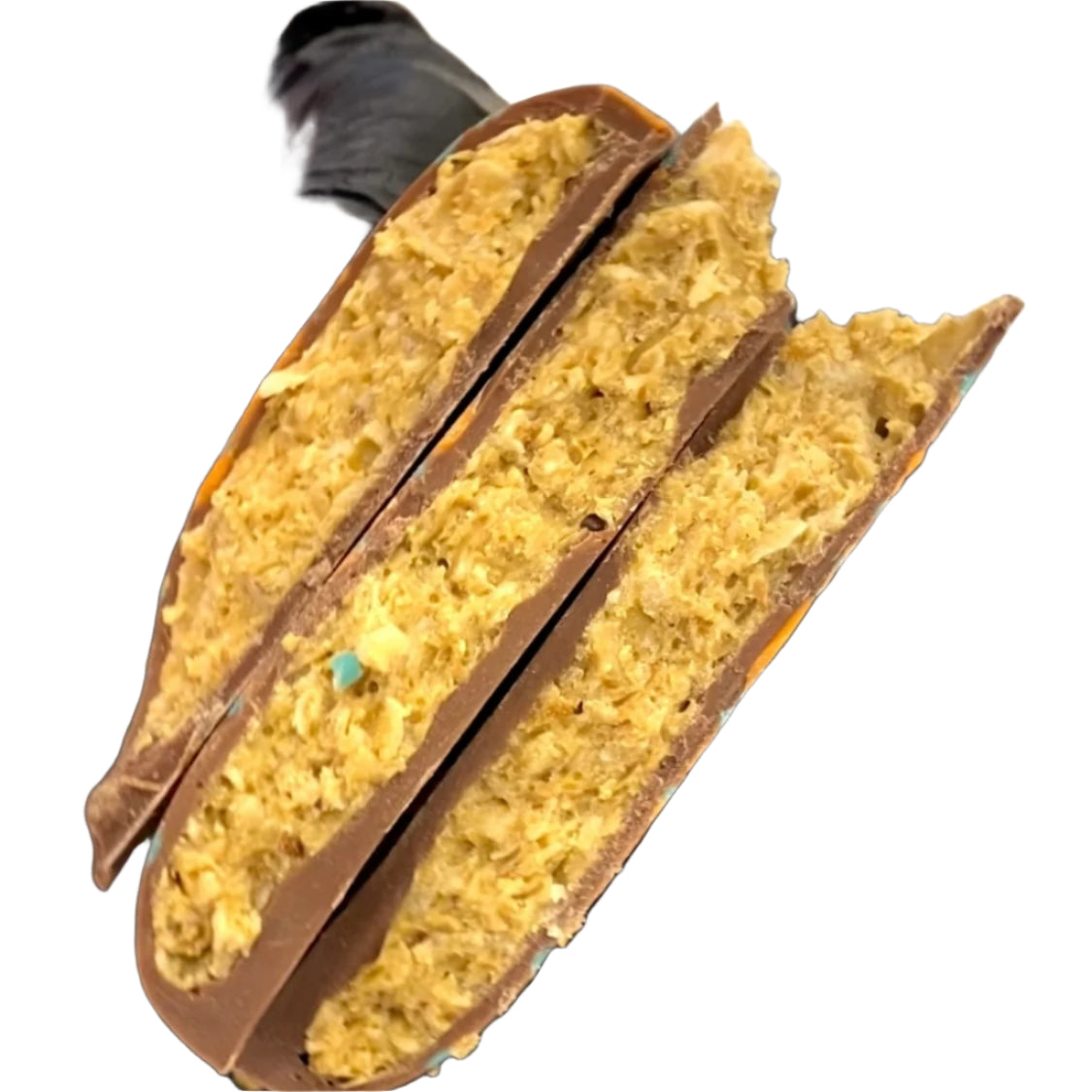 Dubai Style Pistachio & Kataifi Mylk Chocolate Heart.