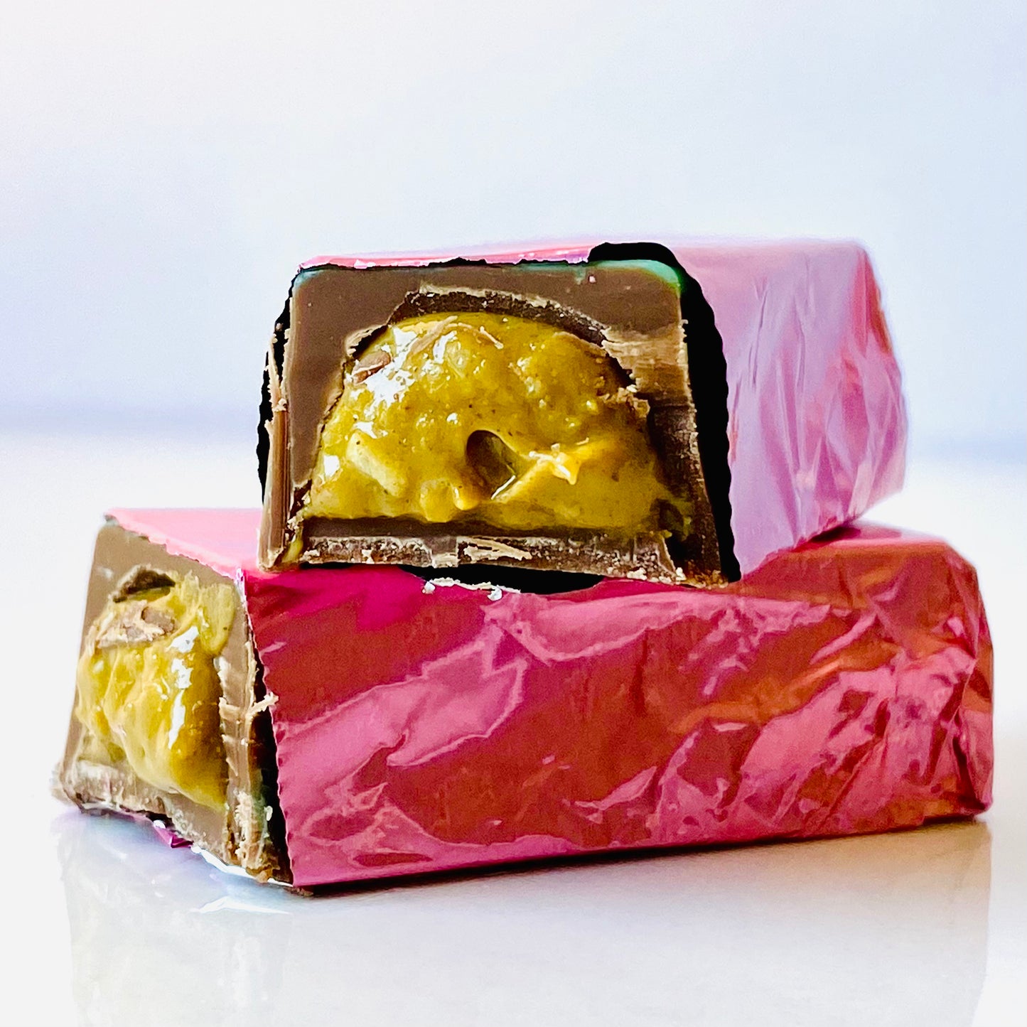 Dubai Style Pistachio & Kataifi Mylk Chocolate Snack Bars (Twin Pack)