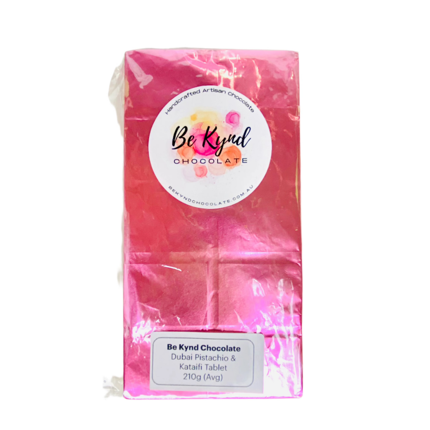 Dubai Style Pistachio & Kataifi Mylk Chocolate Tablet