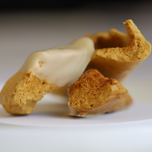 Cinder Toffee - White Chocolate - 150g